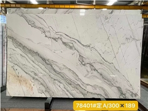 Calacatta White Grey Marble Slabs  Calacatta White Marble