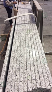Chinese Bala White Granite Custom Prefab Kitchen Countertop