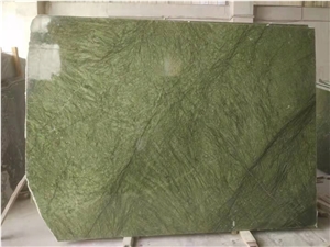 Chinese Dark Green Marble Verd Ming Big Slabs In Stock