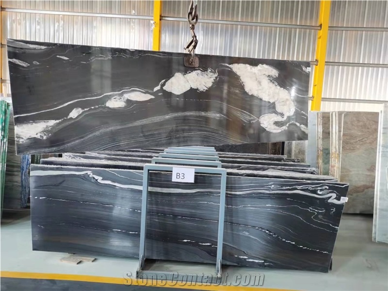 Copacabana Natural Granite Black Stone Big Slabs And Tiles