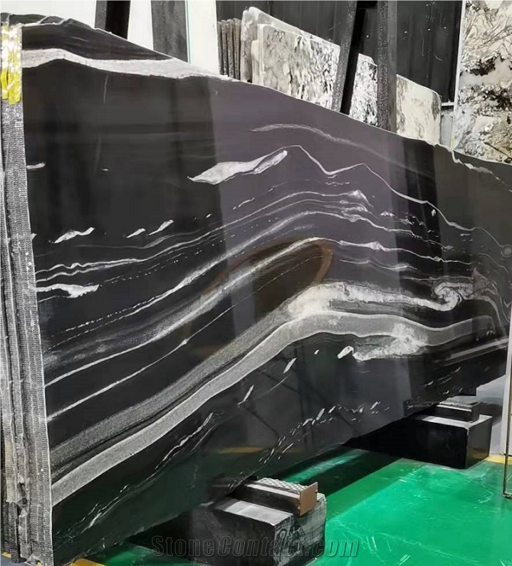 Copacabana Natural Granite Black Stone Big Slabs And Tiles
