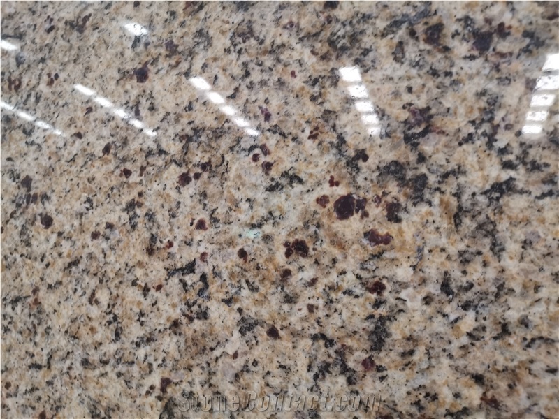 Giallo Brazilian Golden Granite Cladding And Paving Tiles