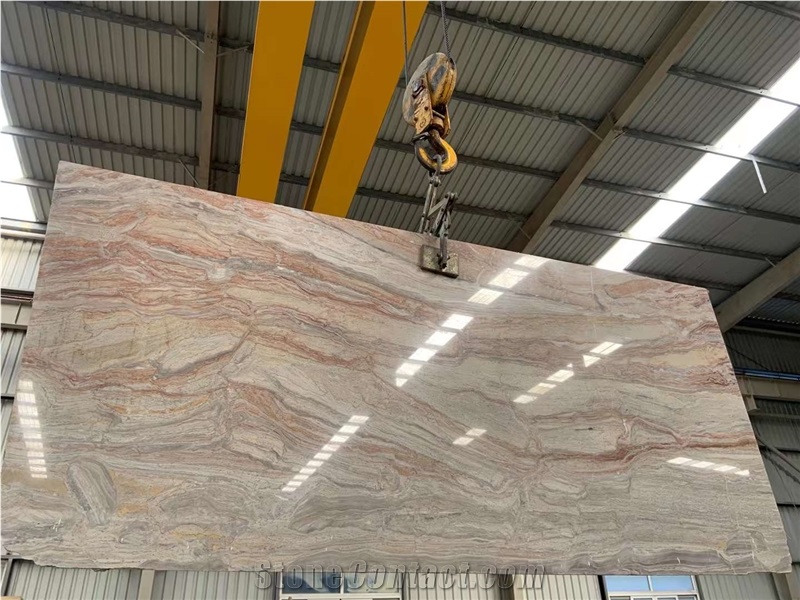 Italian Rojo Monica Marble Slabs For Floor And Wall Tiles