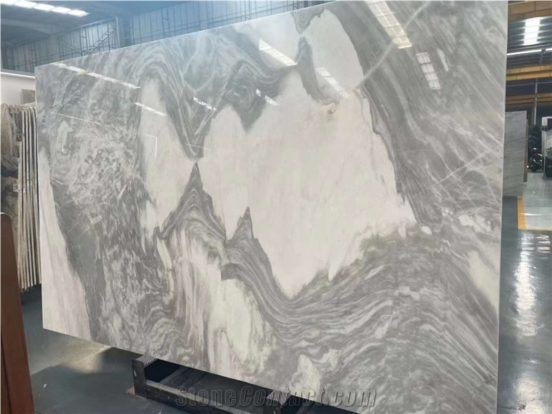 Italy Marble Bianco Faniello Arabescato Marble Slab Tile
