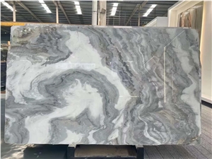 Italy Marble Bianco Faniello Arabescato Marble Slab Tile