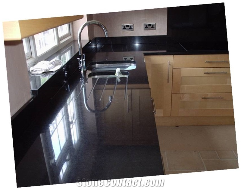 Absolute Black Granite Countertops