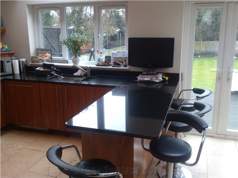 Absolute Black Granite Countertops