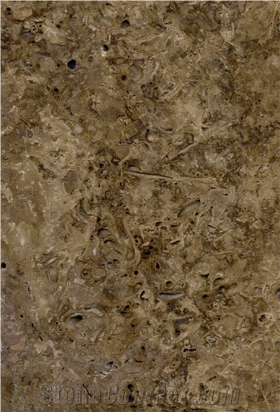 Travertino Olivillo Moca Travertine Slabs