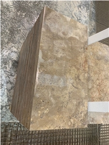 Travertino Olivillo Moca Travertine Slabs