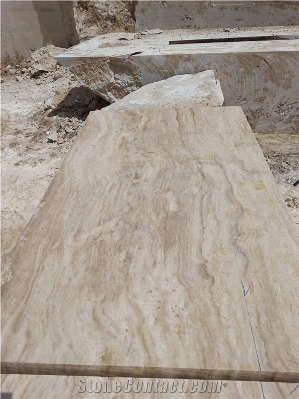 Olivillo Travertine, Travertino Olivo Quarry