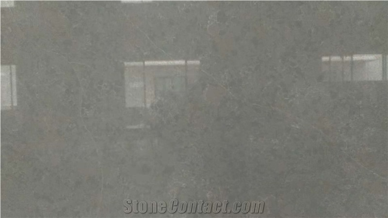 Grey Artificial Quartz Stone Kitchen Countertop Island Top