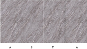 Grey Random Face Glazed Sintered Stone For Wall And Floor