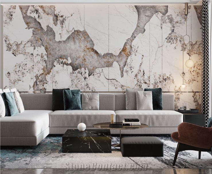 Pandora Granite Look Artificial Sintered Stone Wall Slab