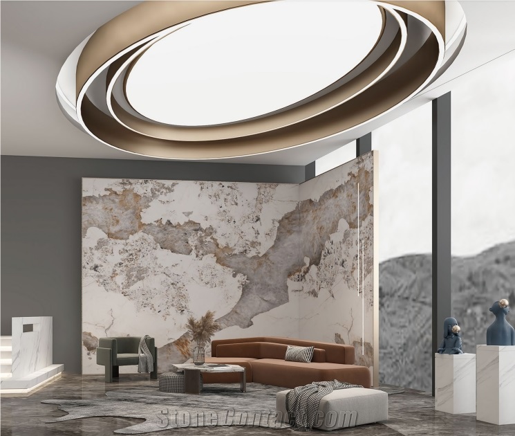 Pandora Granite Look Artificial Sintered Stone Wall Slab