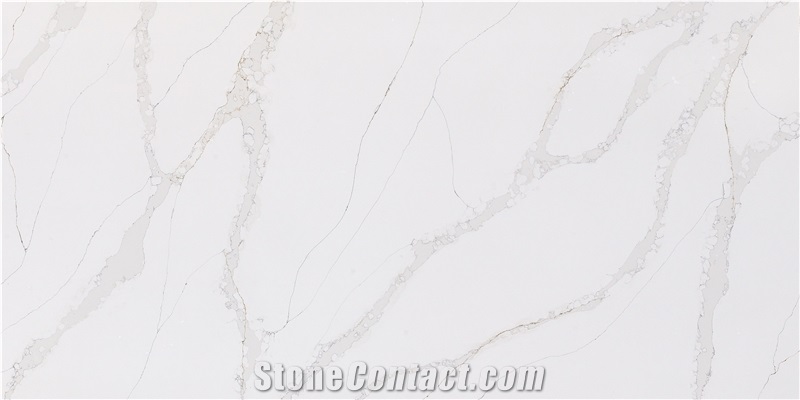 Popular Calacatta Artificial Stone Kitchen Island Desk Top