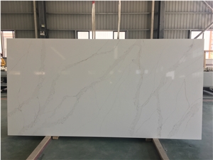 Popular Calacatta Artificial Stone Kitchen Island Desk Top