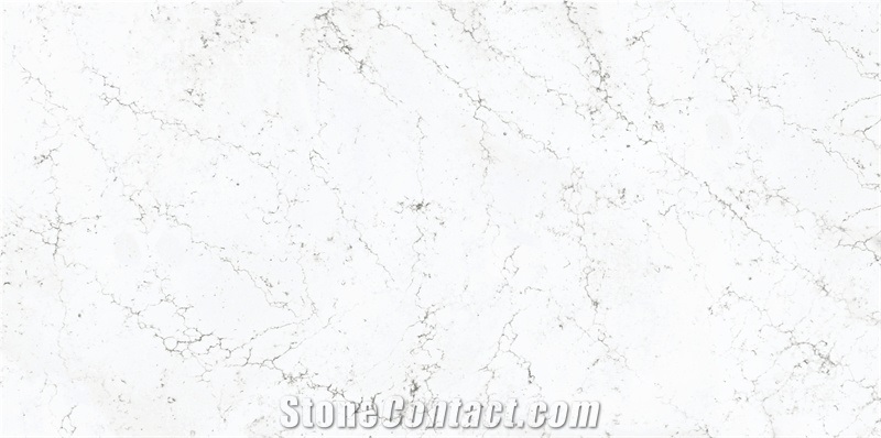 Prefab Artificial Quartz Stone Kitchen Countertop Island Top