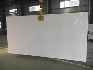 Super White Artificial Quartz Slabs