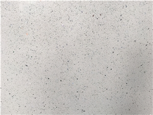 White Glaring Grains Quartz Slabs For Table Tops,Worktops