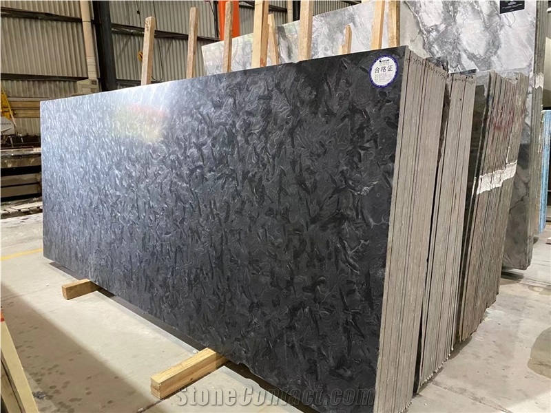 Black Matrix Granite Versace Metallica Granite Slabs
