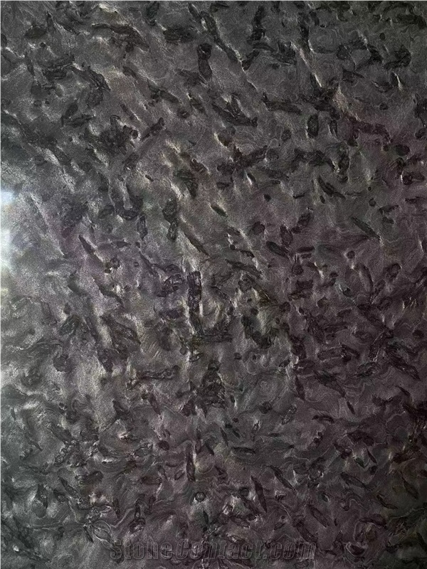 Black Matrix Granite Versace Metallica Granite Slabs