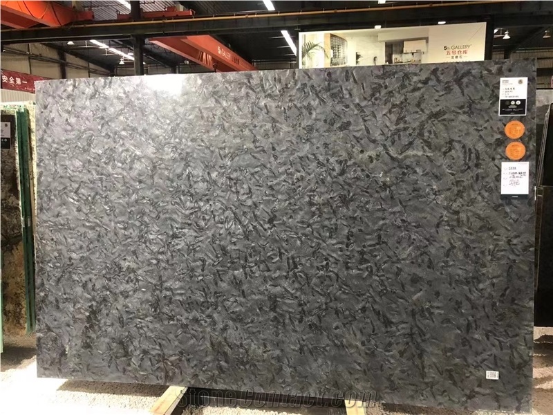 Black Matrix Granite Versace Metallica Granite Slabs