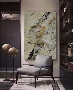 Brazil Pandora White Granite Slab For Wall Brazil Pandora White Granite Slab For Wall