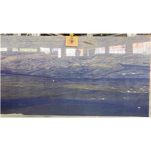 Brazil Wall Background Quartzite Azul Macaubas