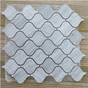 Classical Kitchen Backsplash Lantern Mosaic Pattern Tiles