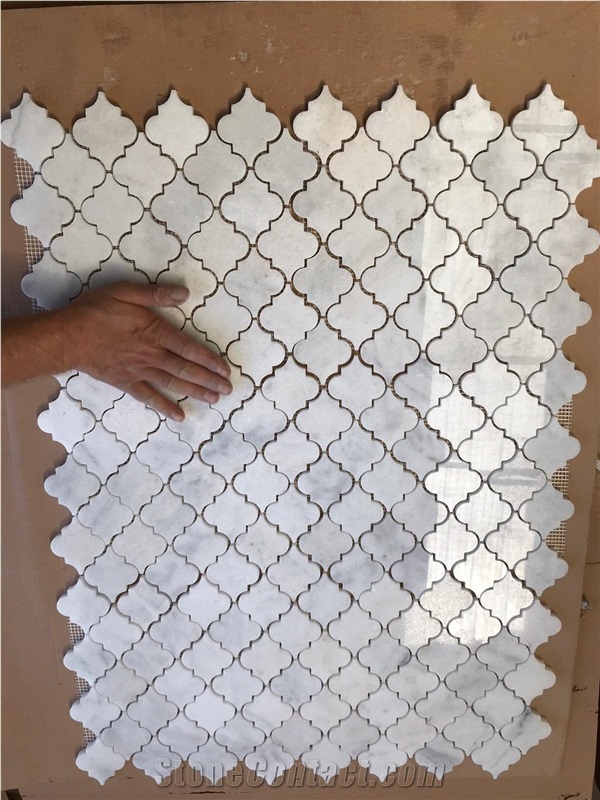 Classical Kitchen Backsplash Lantern Mosaic Pattern Tiles