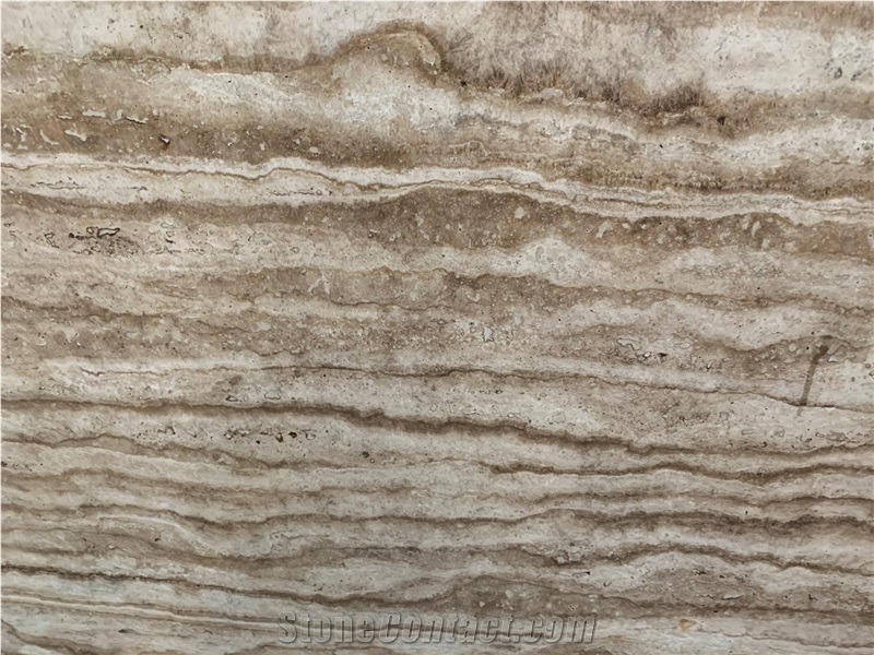 Iran Brown Aquian Coffee Travertine For Wall Cladding