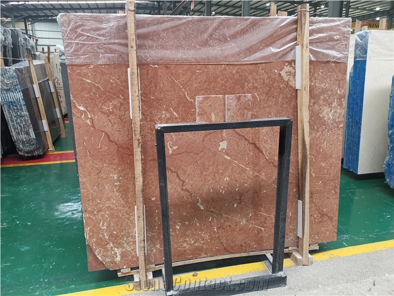 Iran Red Coral Marble Wall And Floor Slab And Tiles