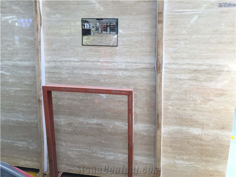 Italian Beige Travertino Romano Antico Chiaro For Projects