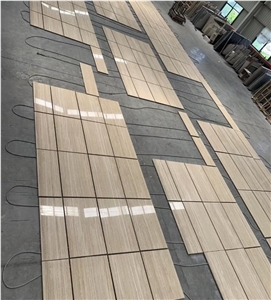 Italy Roman Beige Travertine, Marble Slabs And Wall Tiles
