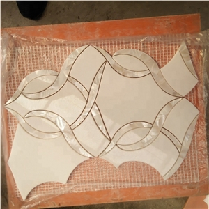 Pearl Shell Mosaic Kitchen Backsplash Mosaic Tiles