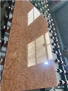 Polished Red Rosa Verona Marble Rosso Bellissimo Slab & Tile