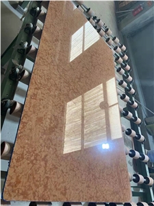 Polished Red Rosa Verona Marble Rosso Bellissimo Slab & Tile