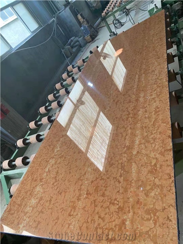 Polished Red Rosa Verona Marble Rosso Bellissimo Slab & Tile