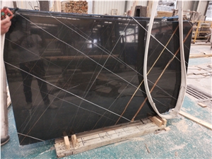 Sahara Noir Marble,Nero Laurent Black Gold Nero Aziza Marble