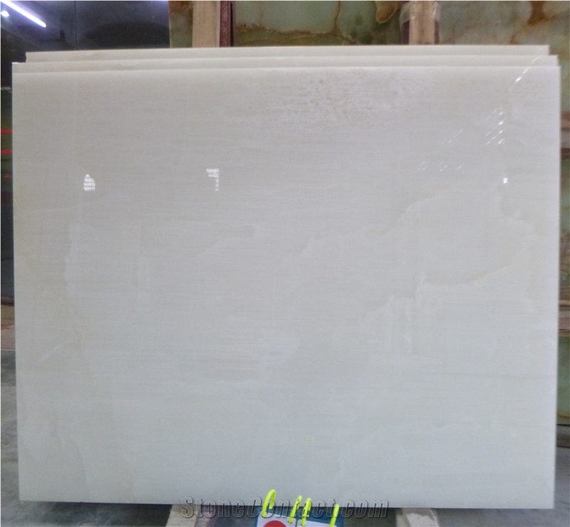 Snow White Jade Onyx For Construction Flooring And Wall