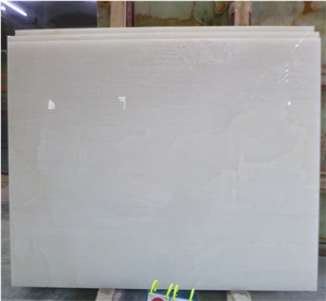 Snow White Jade Onyx For Construction Flooring And Wall