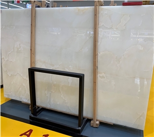 Snow White Jade Onyx For Construction Flooring And Wall