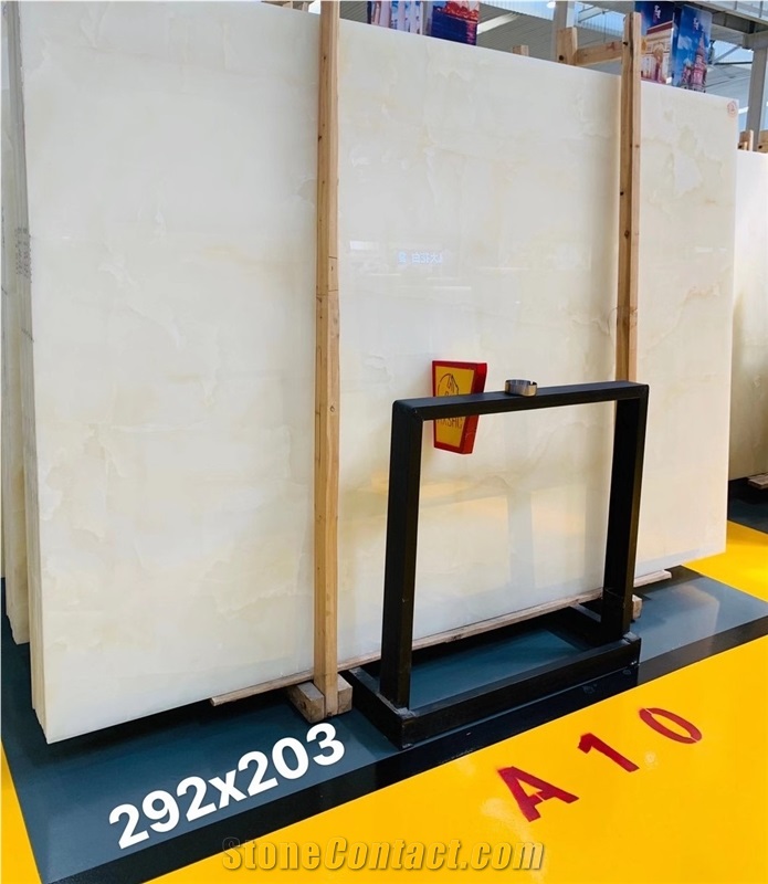Snow White Jade Onyx For Construction Flooring And Wall