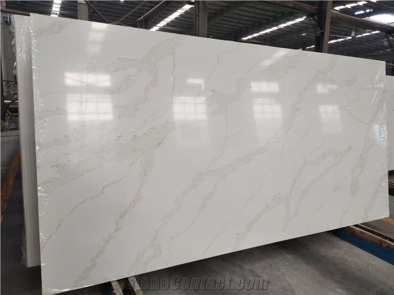 Calacatta Gold Quartz Slabs