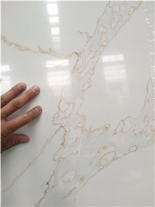 Calacatta Gold Quartz Slabs