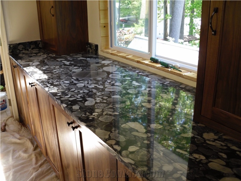 Black Marinace Granite Vanitytop Countertops