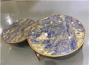 Blue Azul Bahia Granite Single Double Vanitytop Tabletop