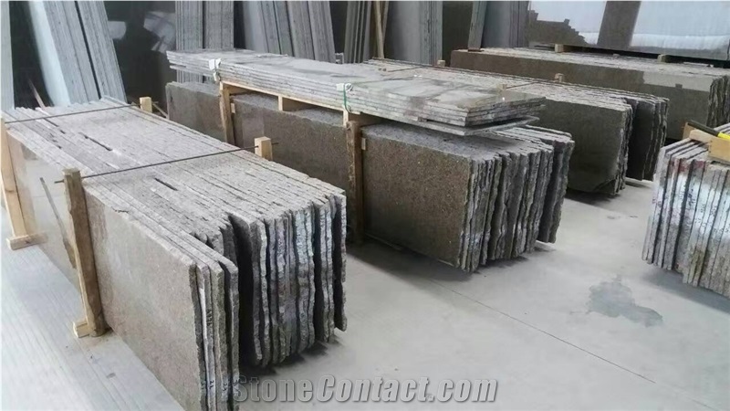 China Golden Diamond Granite Slab Tiles