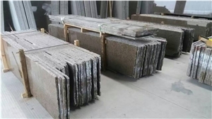 China Golden Diamond Granite Slab Tiles