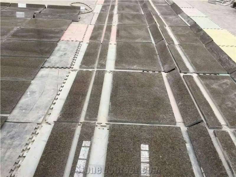 China Golden Diamond Granite Slab Tiles